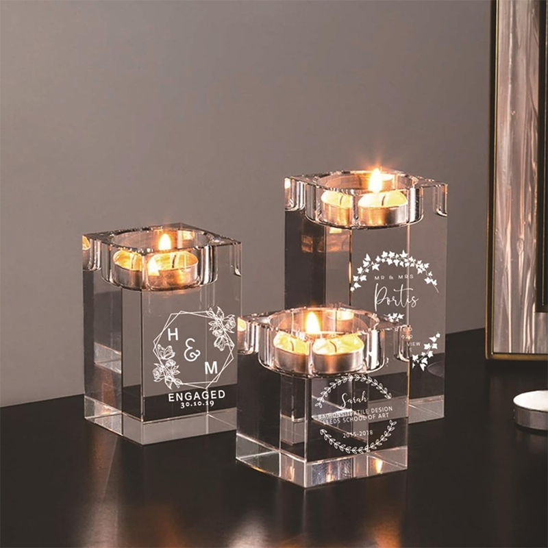 Personalized Photo Crystal Can - مراجعة Unity Candle Set وسعره