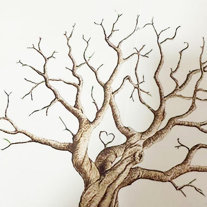 Wedding Fingerprint Tree Paint - مراجعة Wedding Supply List وسعره