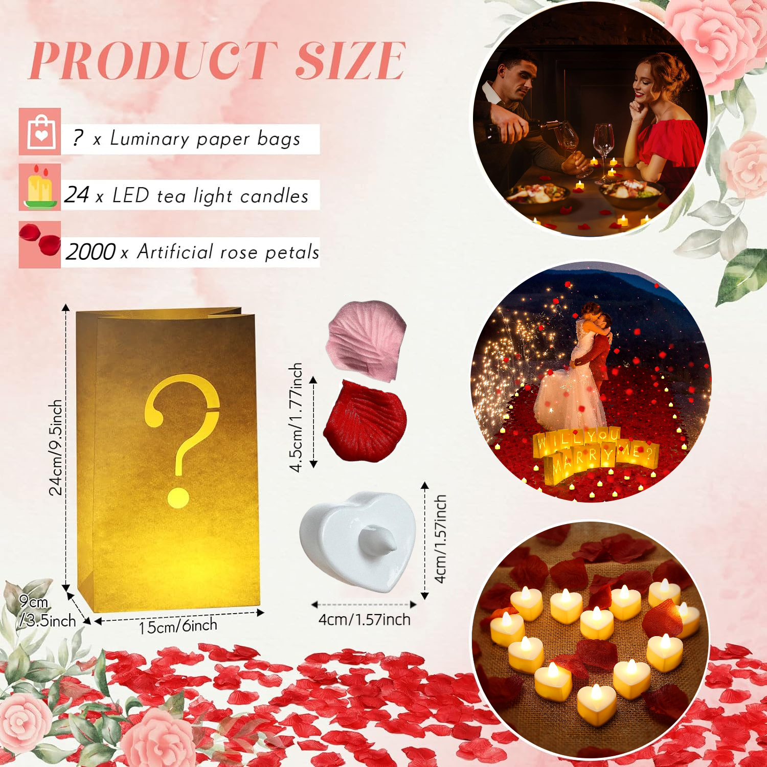 Will You Marry Me Proposal Dec - مراجعة Unity Candle Set وسعره