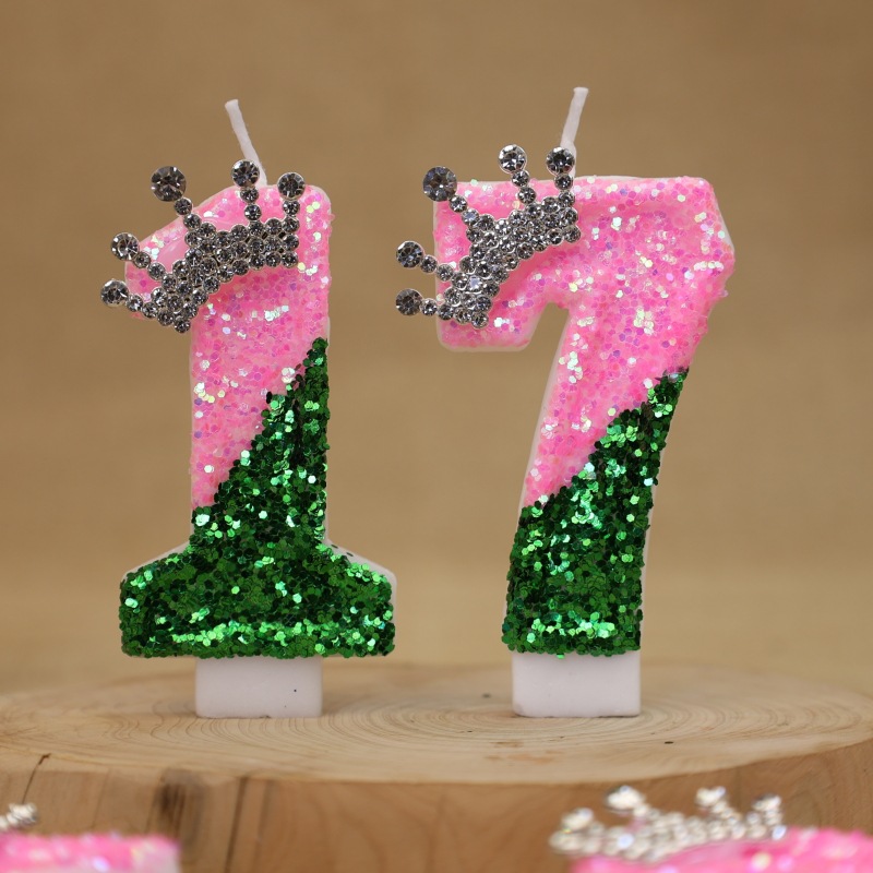 Sparkling Light Green Princess - مراجعة Unity Candle Set وسعره
