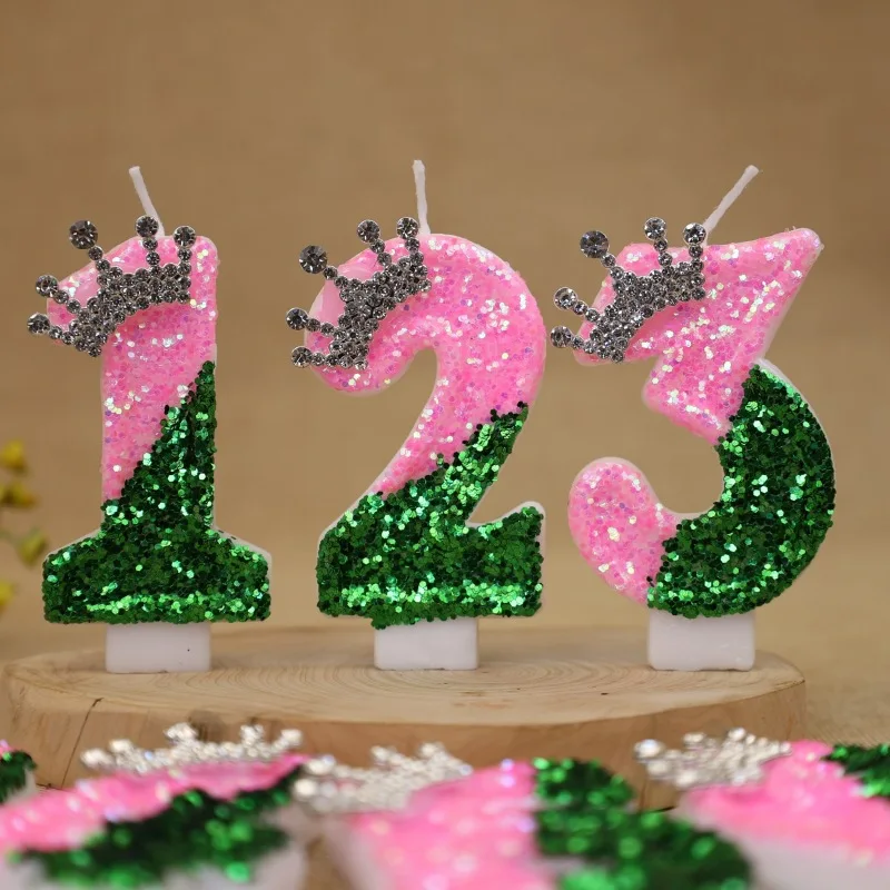 Sparkling Light Green Princess - مراجعة Unity Candle Set وسعره