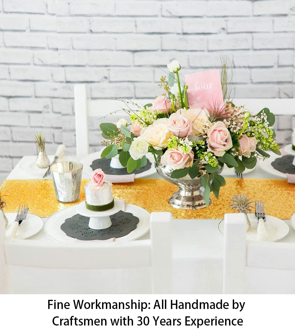 Sequin Table Runners Gold Tabl - مراجعة Table Runner Sequin وسعره