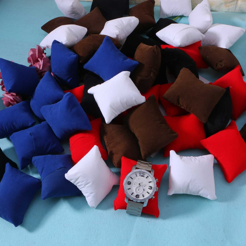 10Pcs/Set Velvet Bracelet Watc - مراجعة Ring Bearer Pillow وسعره