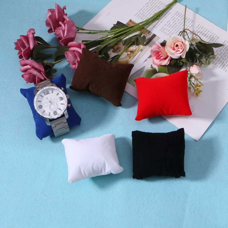 10Pcs/Set Velvet Bracelet Watc - مراجعة Ring Bearer Pillow وسعره