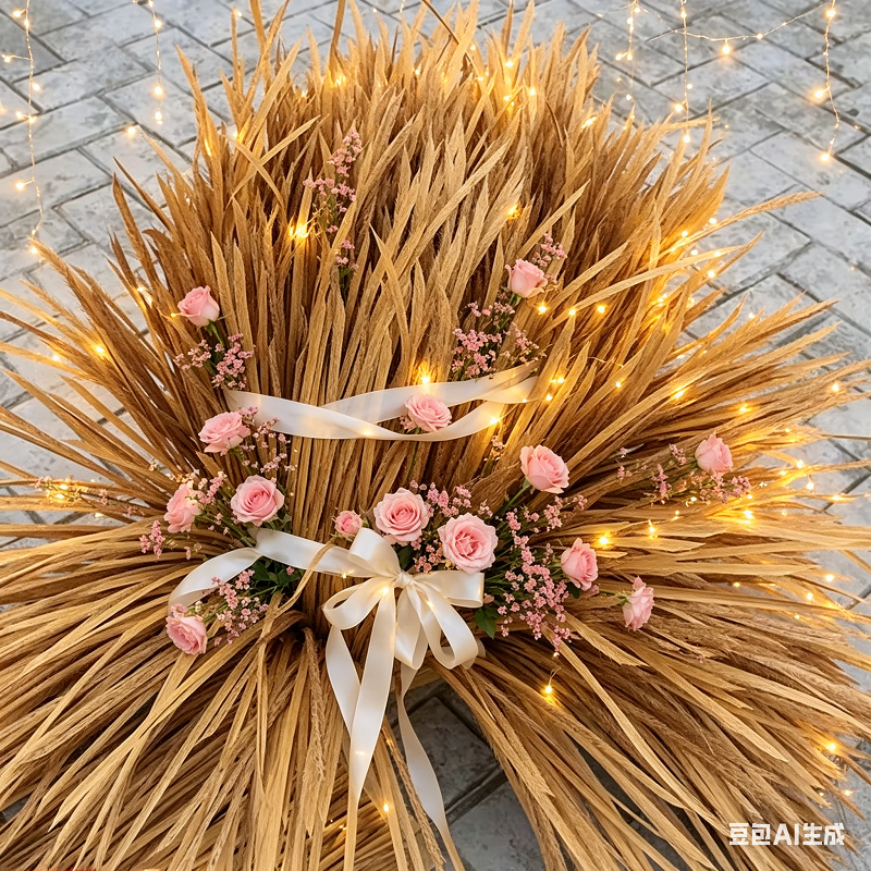 10m hot melt simulated thatch  - مراجعة Wedding Party Supply Store وسعره