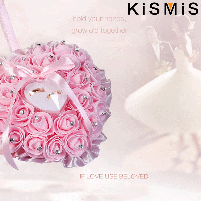Wedding Ring Pillow Couples Ro - مراجعة Ring Bearer Pillow وسعره