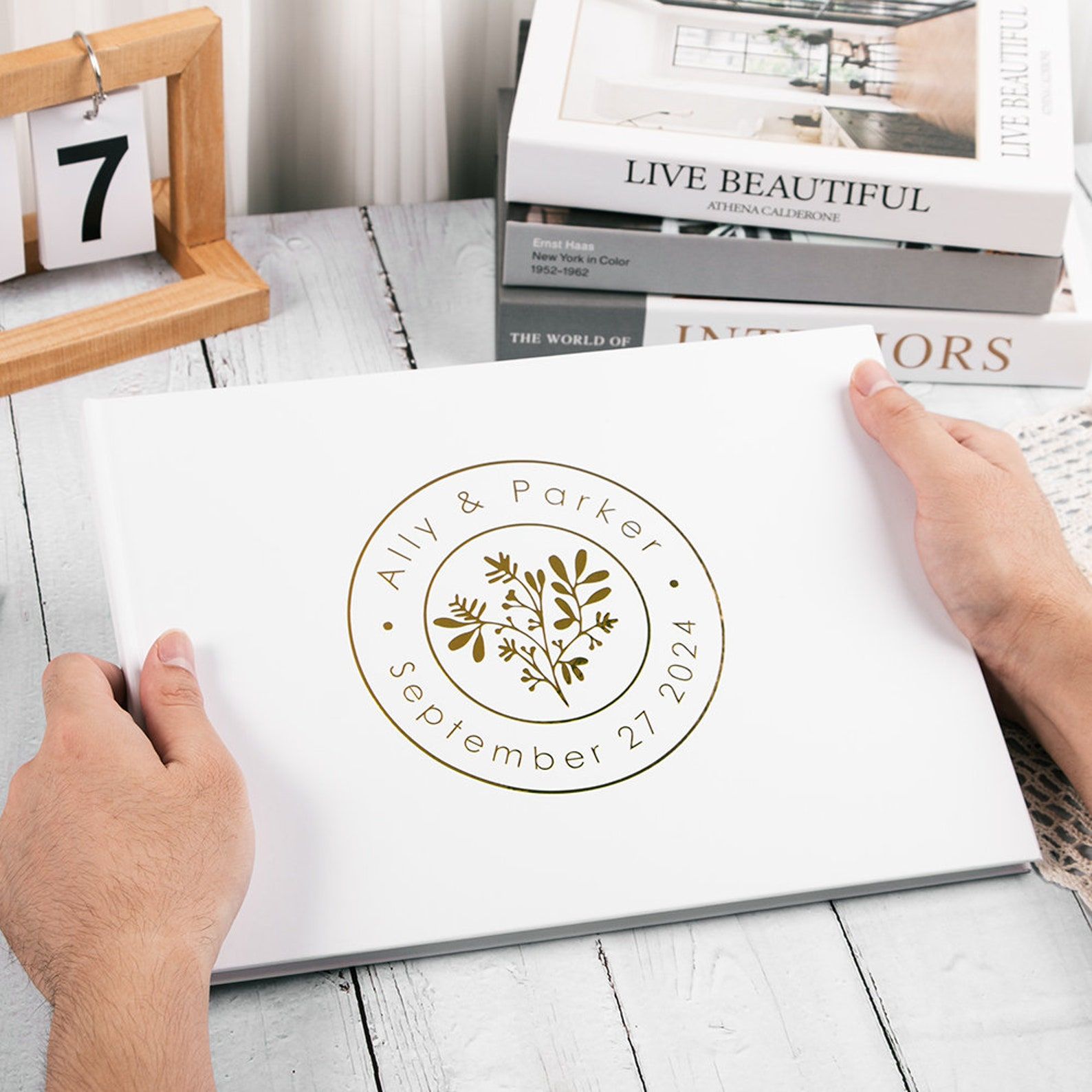 Custom Wedding Guestbook Perso - مراجعة Wedding Supply List وسعره
